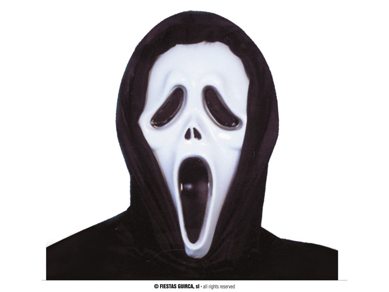 Maschera assassino in plastica