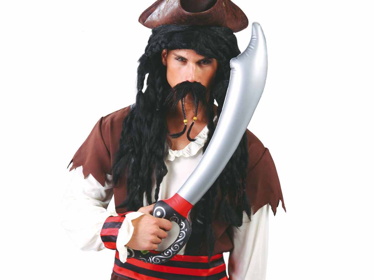 Spada gonfiabile sciabola da pirata 70cm