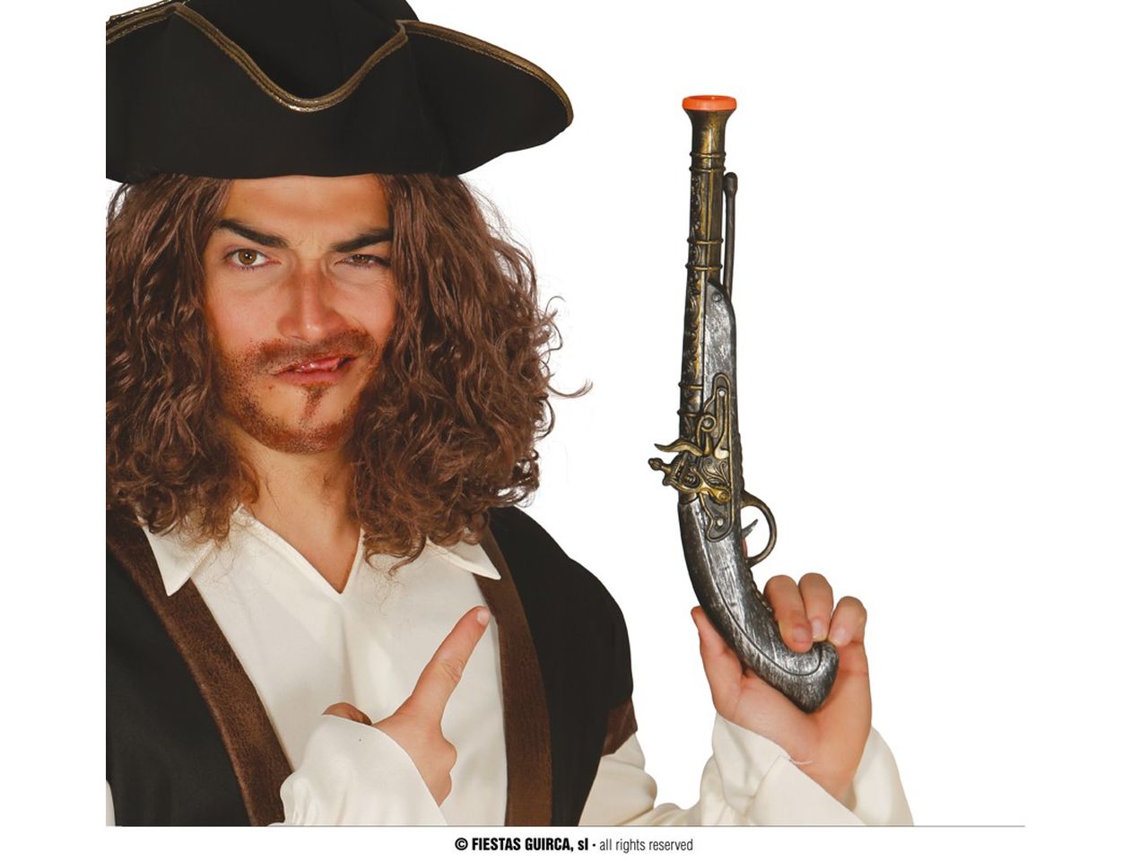 Pistola da pirata 41cm