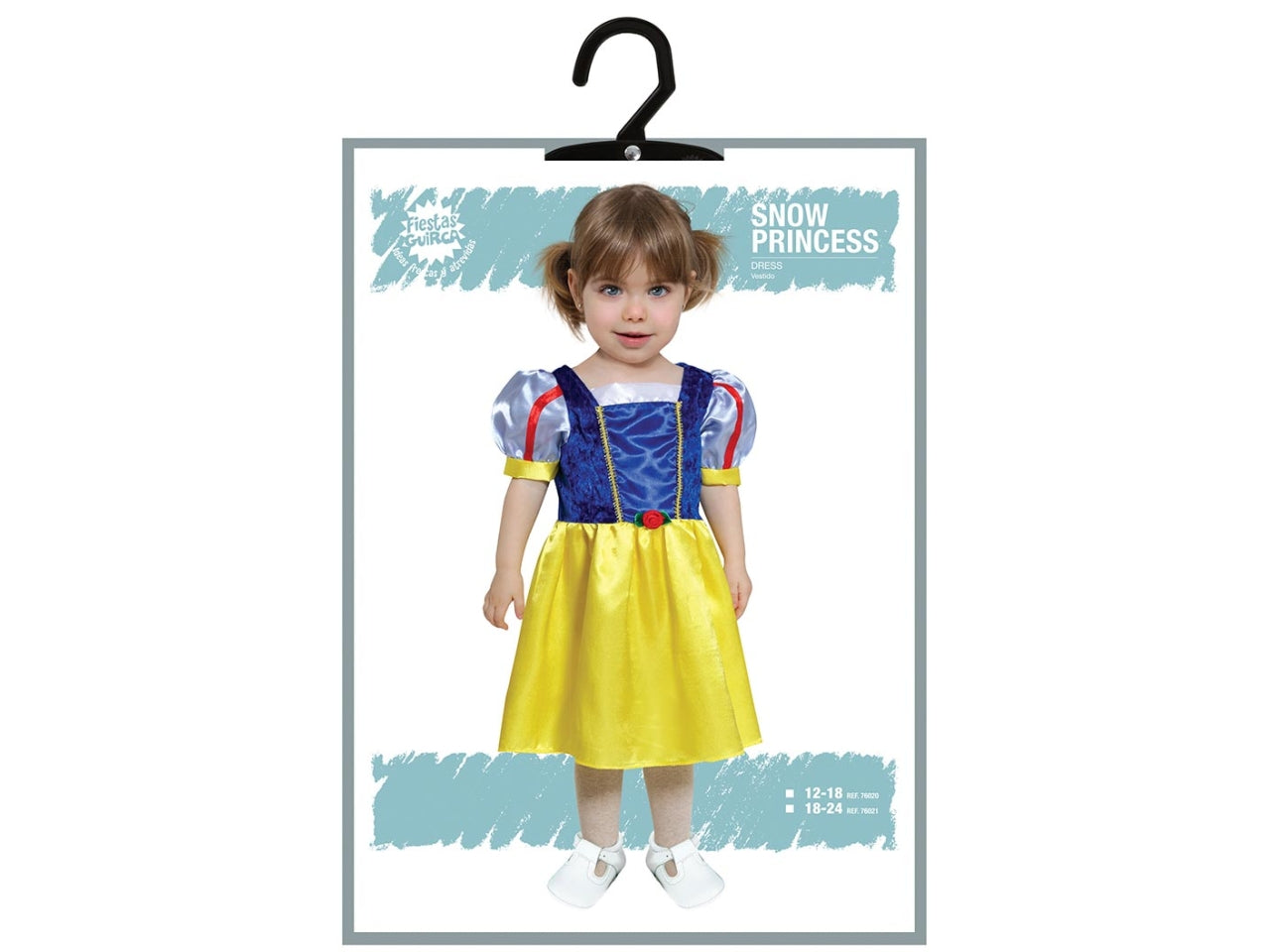 Costume princess snow 12-18 mesi