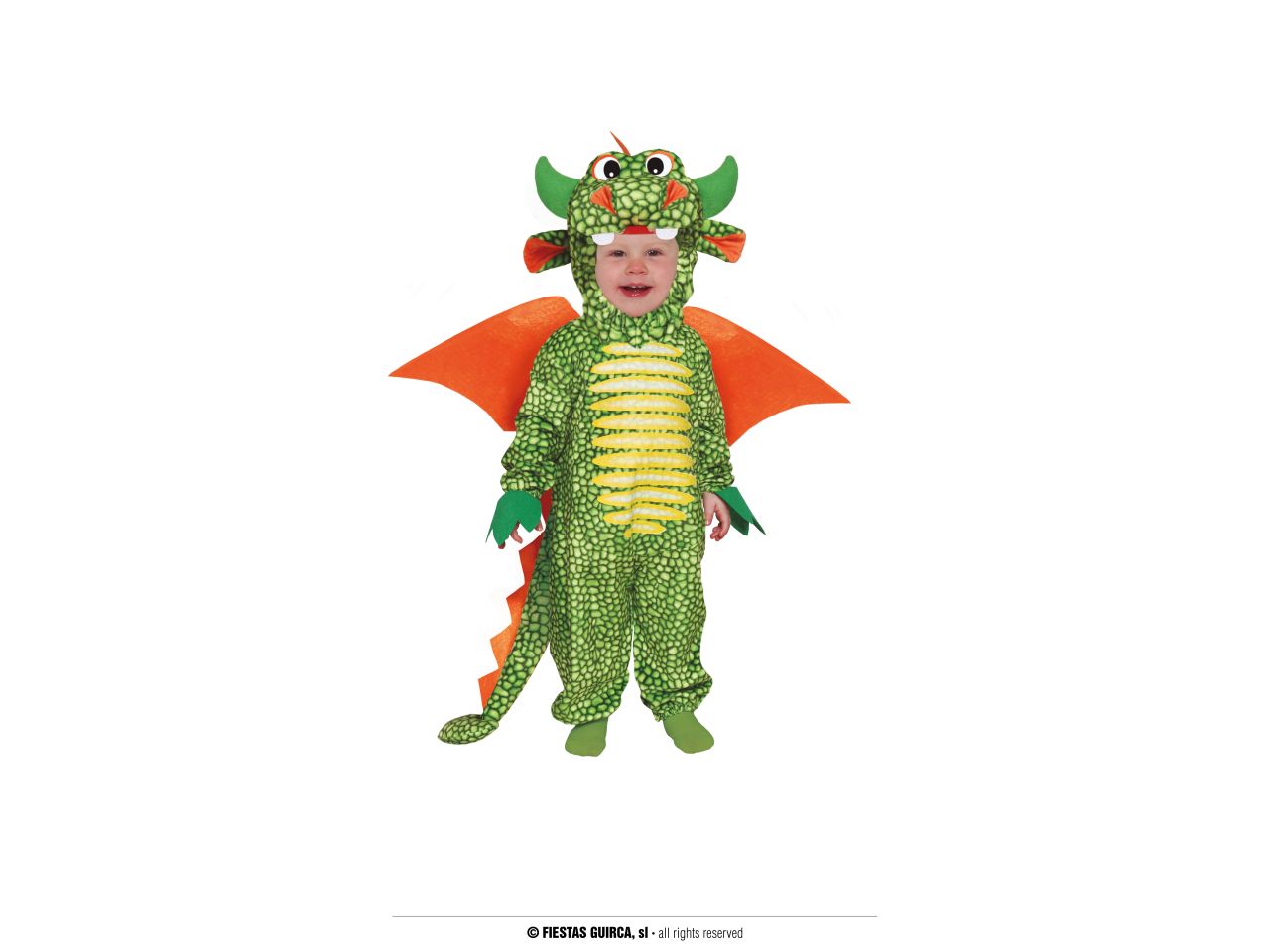 Costume da baby drago baby taglia 12-18 mesi