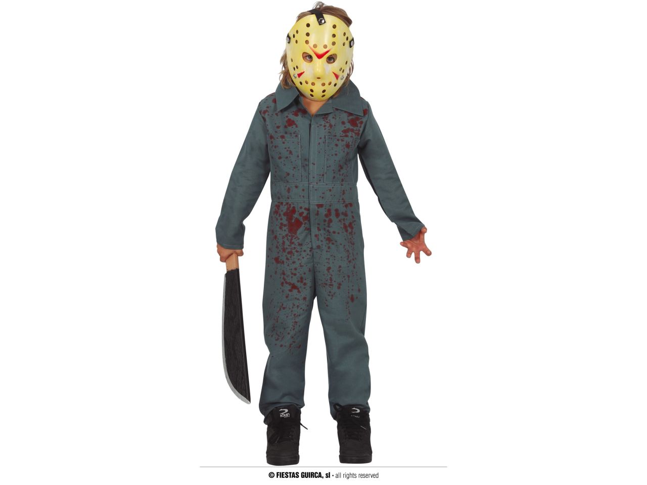 Costume bambino psycho taglia 7-9 anni