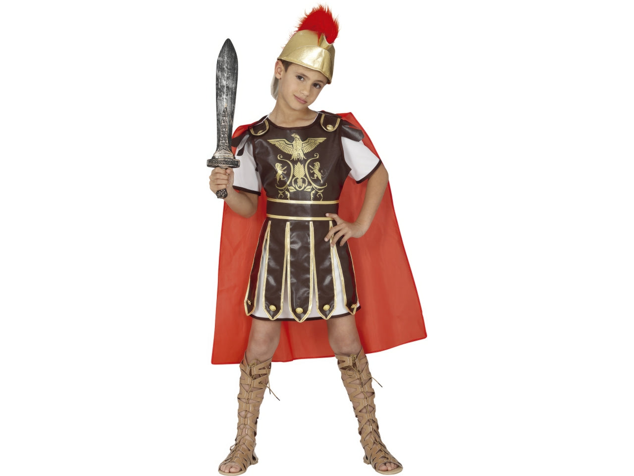 Costume gladiatore 5/6 anni