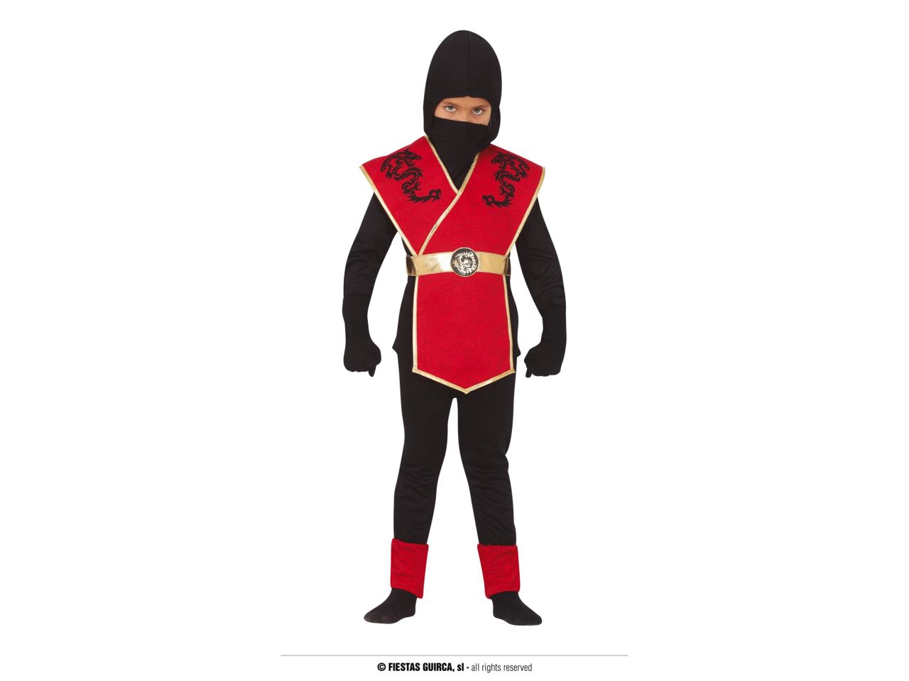 Costume da ninja da bambino taglia 10-12 anni
