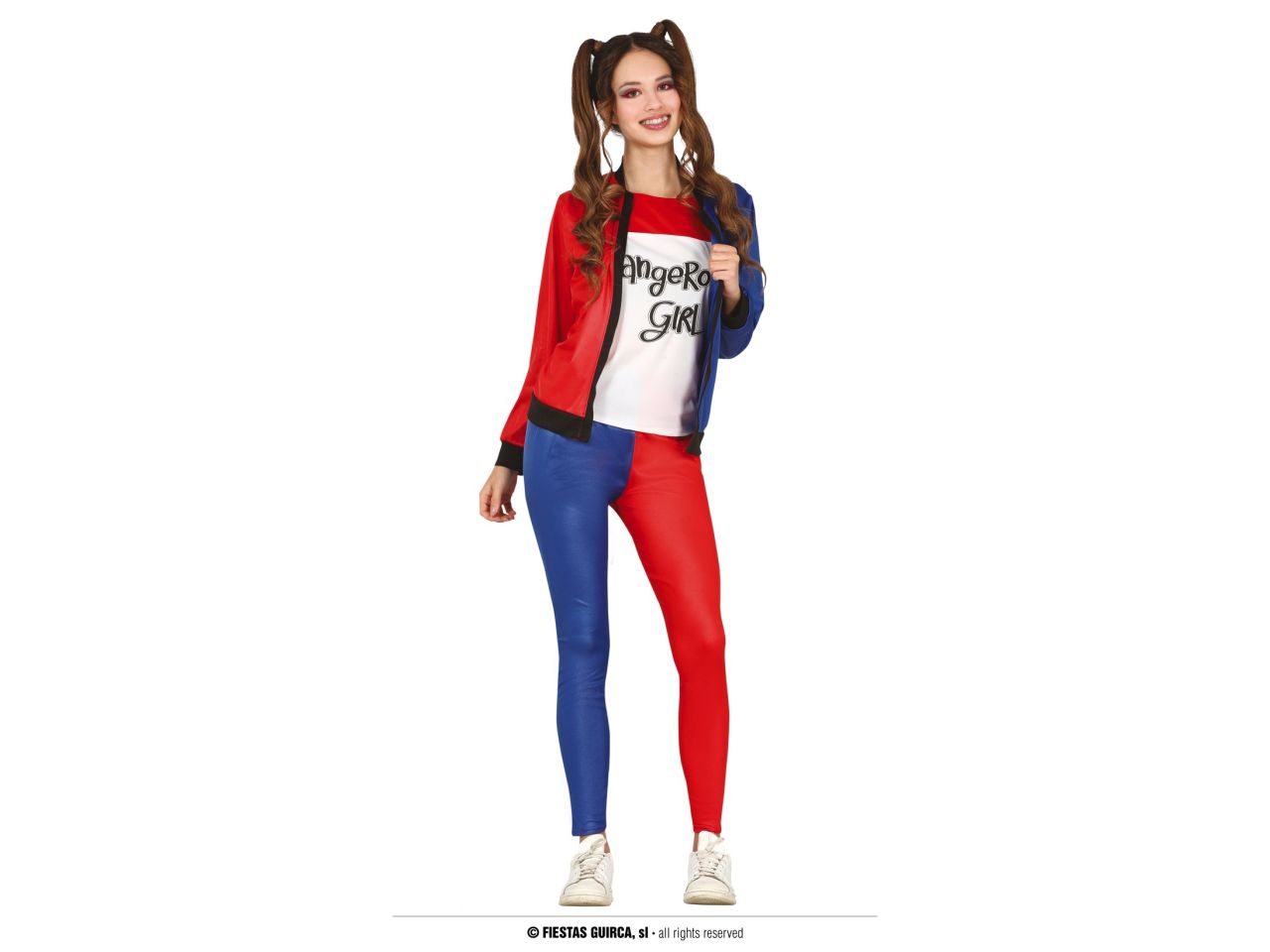 Costume bambina glam pericolosa taglia 14-16 anni