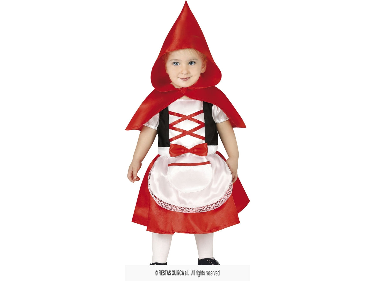 Costume caperucita toddler 2-3 anni