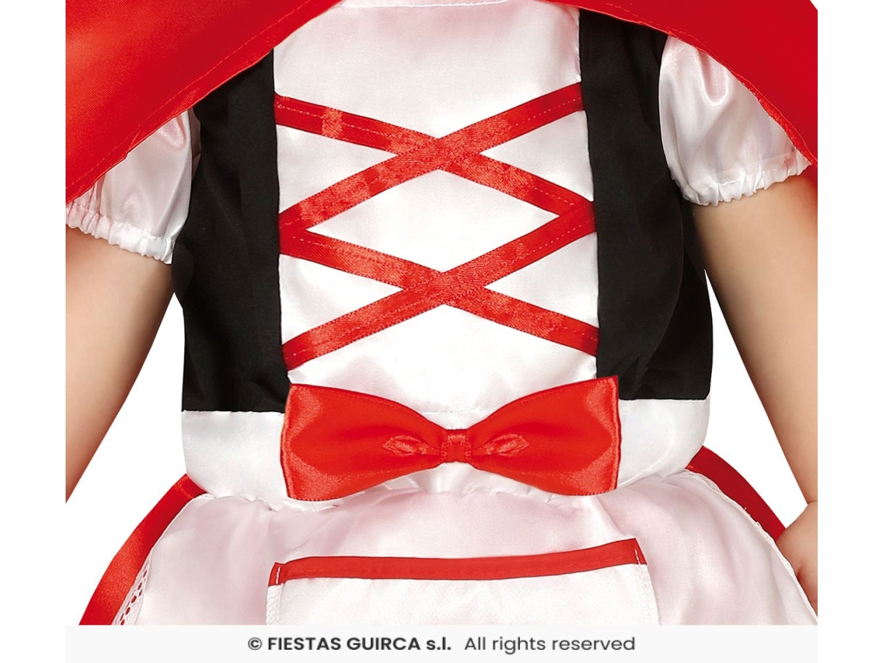 Costume caperucita toddler 2-3 anni