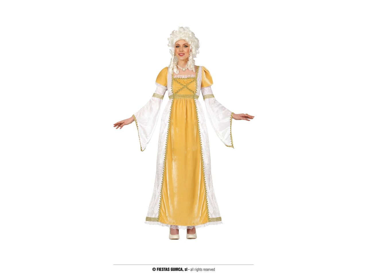 Costume da contessa bianca da adulta taglia 38-40