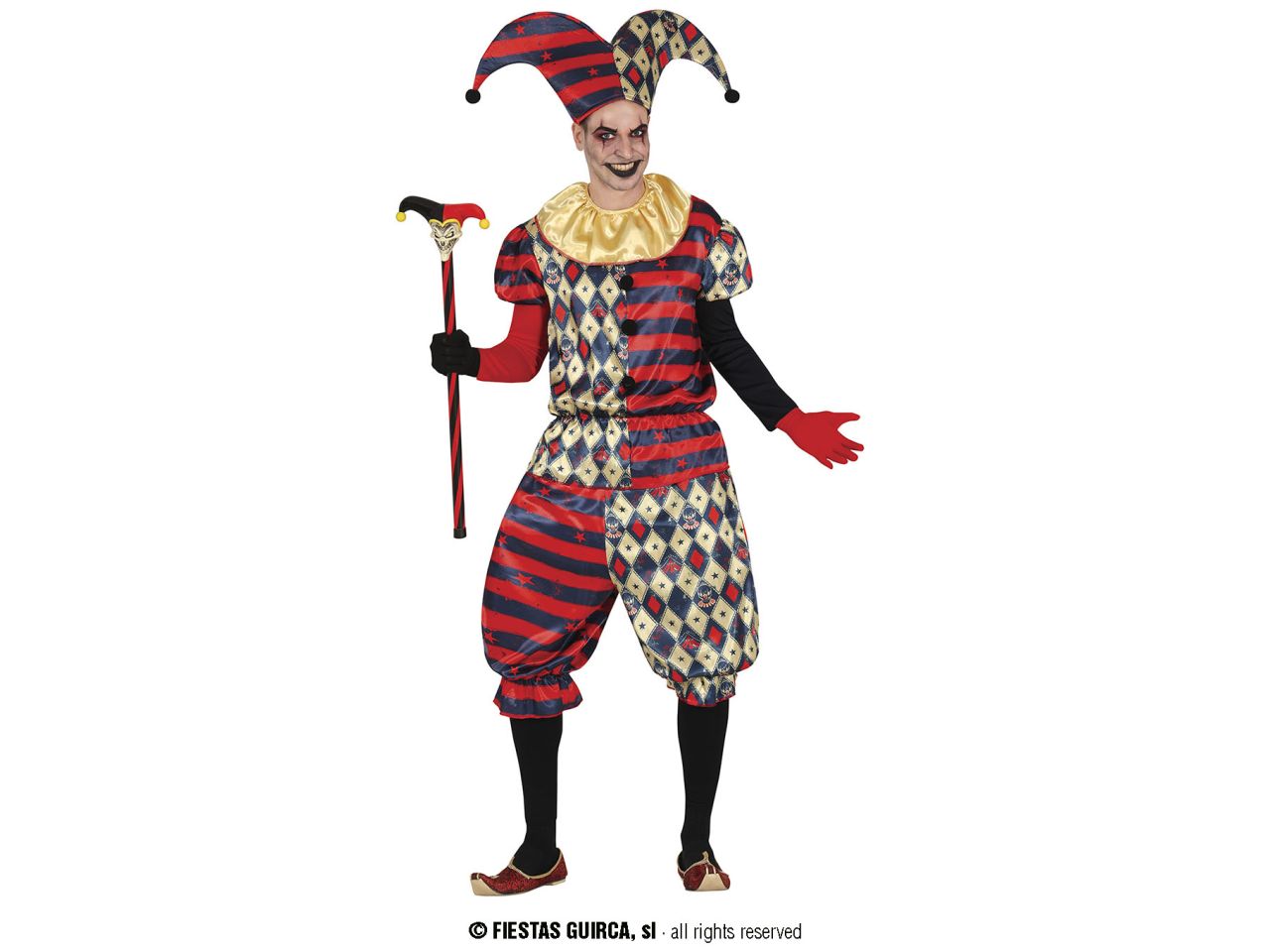 Costume uomo arlecchino diamante taglia 52-54