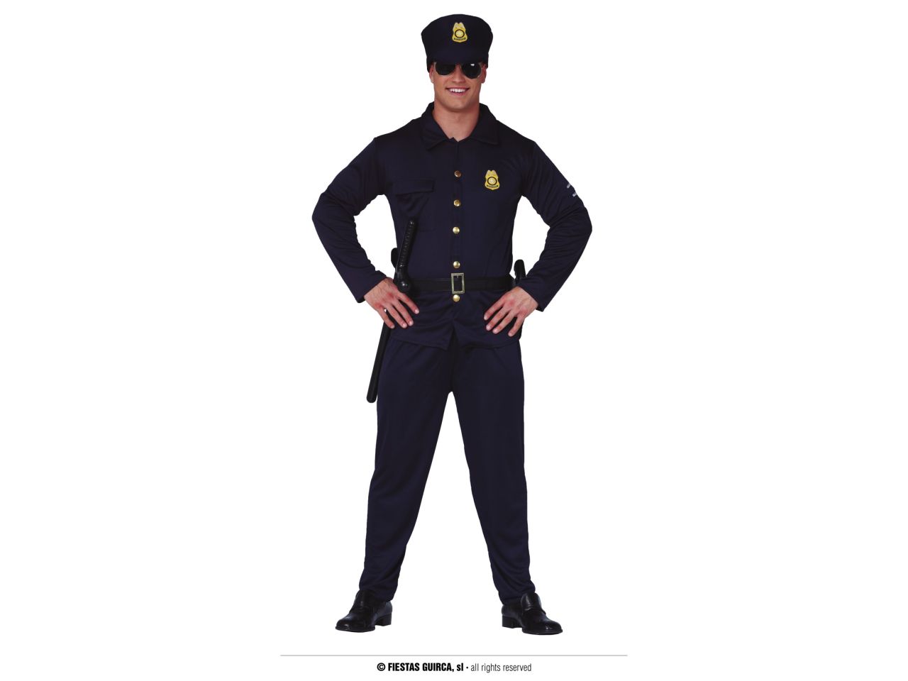 Costume da poliziotto da adulto taglia l 52-54