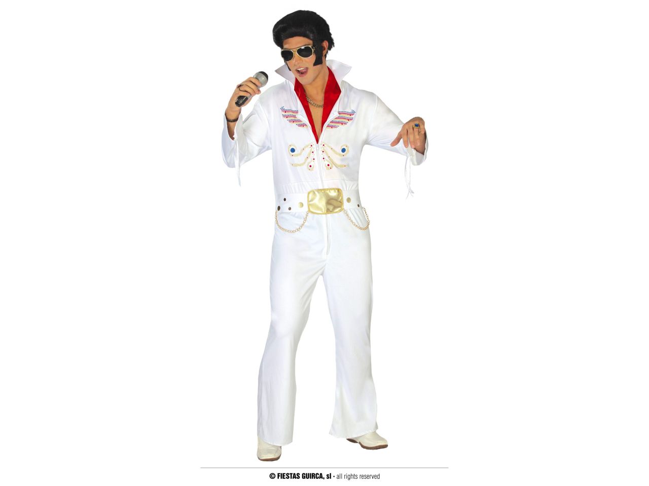 Costume da re del rock da adulto taglia l 52-54