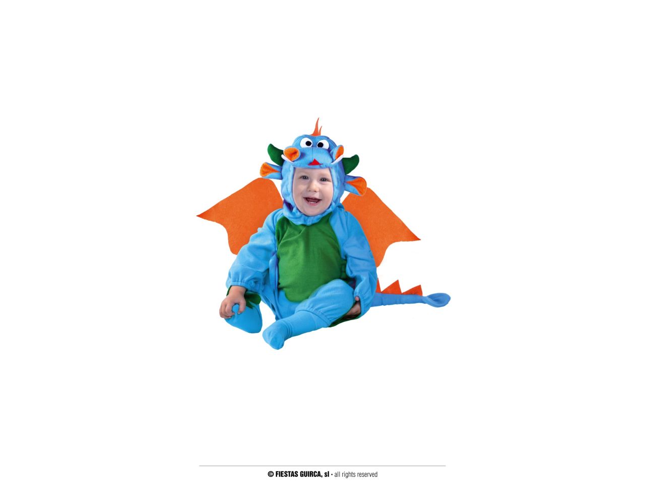 Costume da cute dragon baby taglia 12-18 mesi