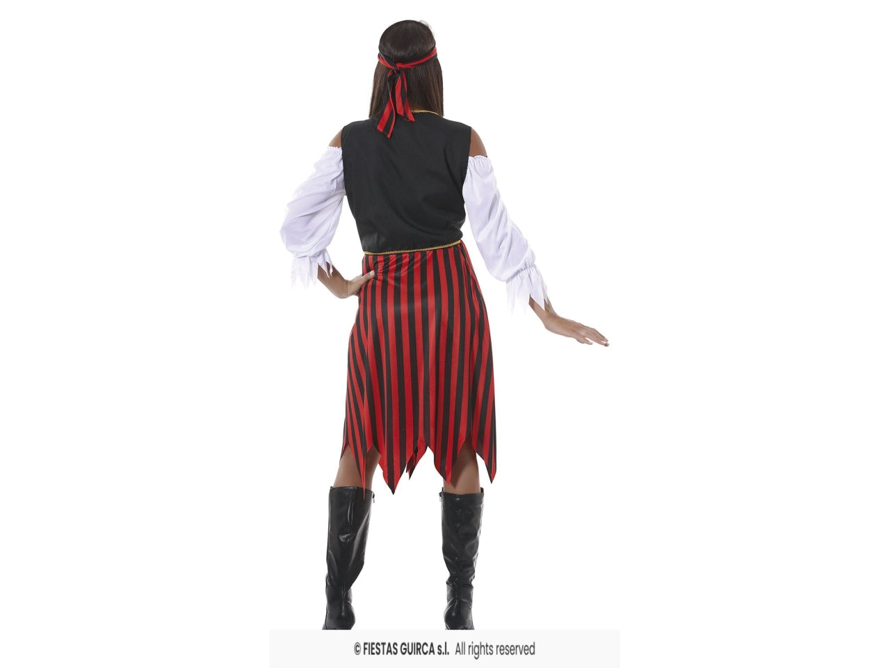 Costume pirata d'oltremare adulto s 36-38