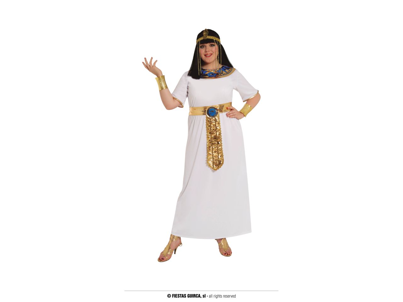 Costume da cleopatra da adulta taglia xl 44-46