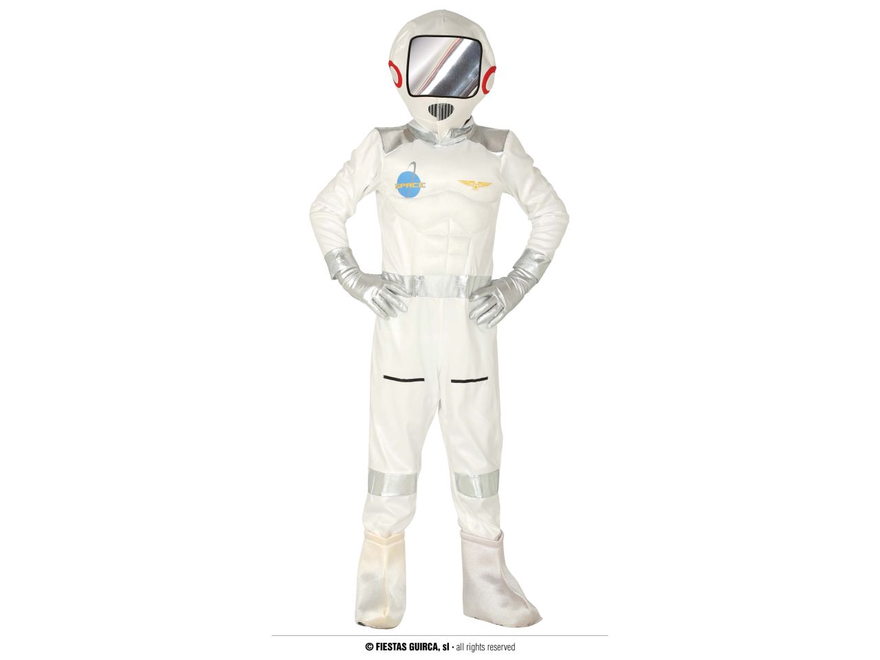 Costume da astronauta da bambino taglia 7-9 anni
