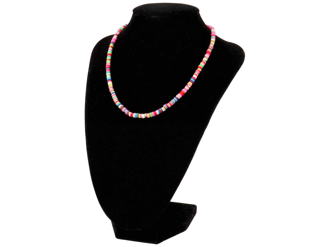 Collana c/dischi in fimo 51576