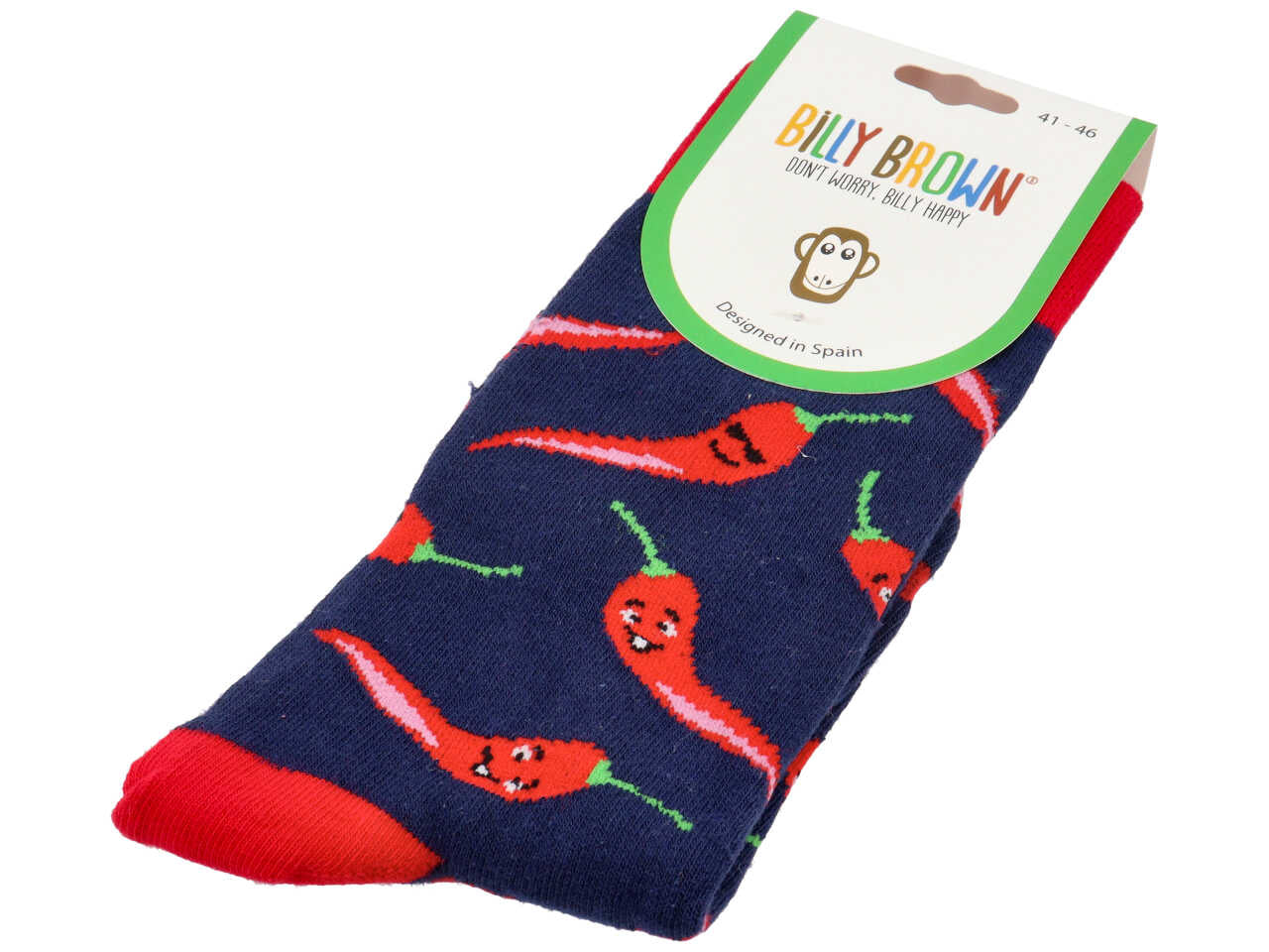 Calzini con decoro peperoncino
