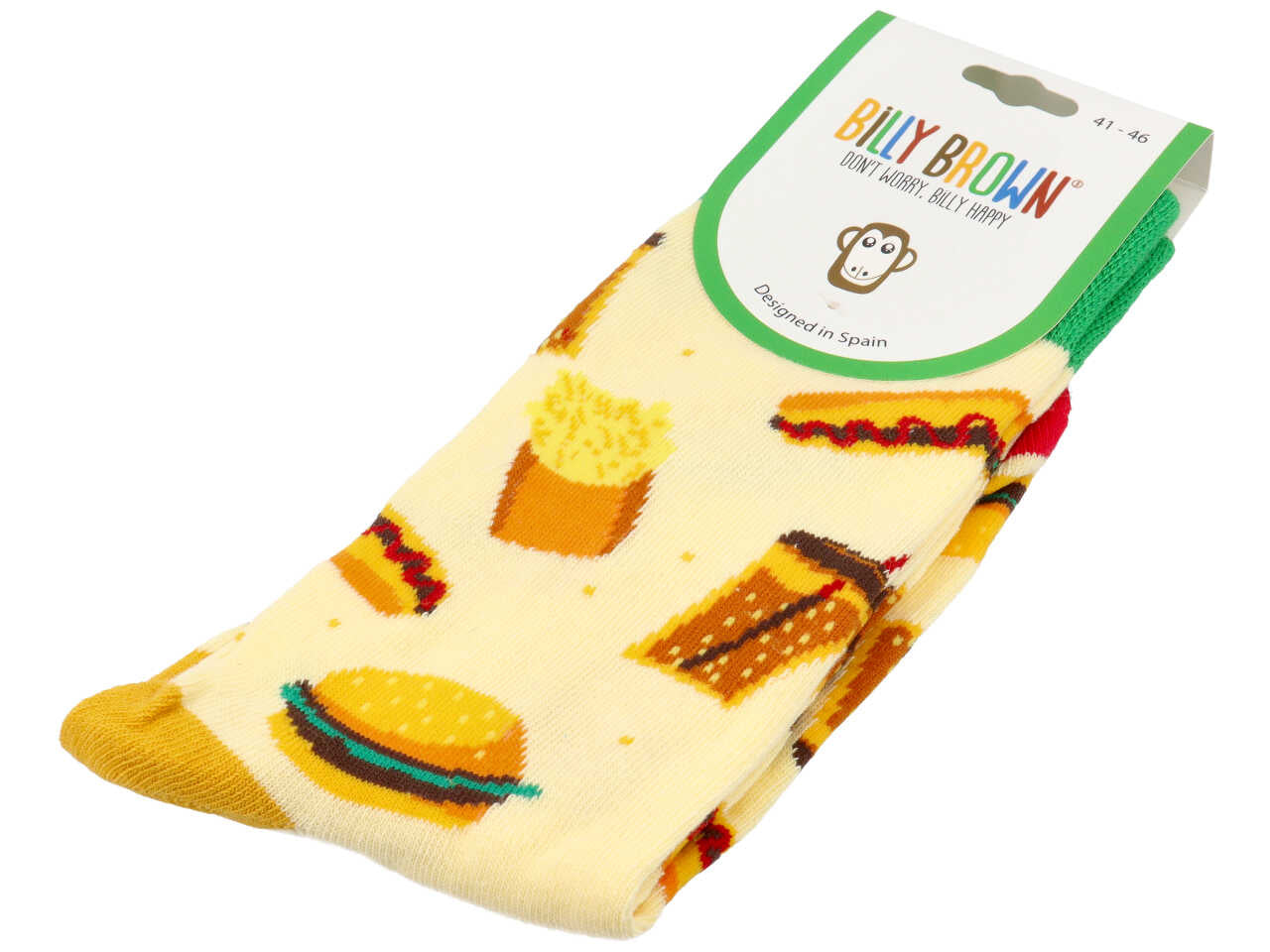 Calzini con decoro fast food