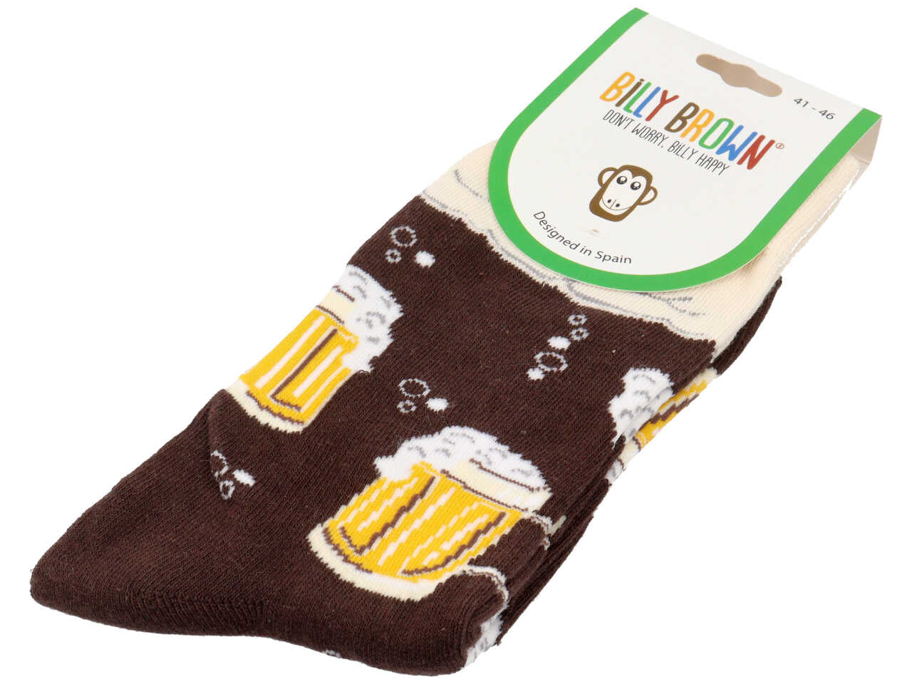 Calzini con decoro birra