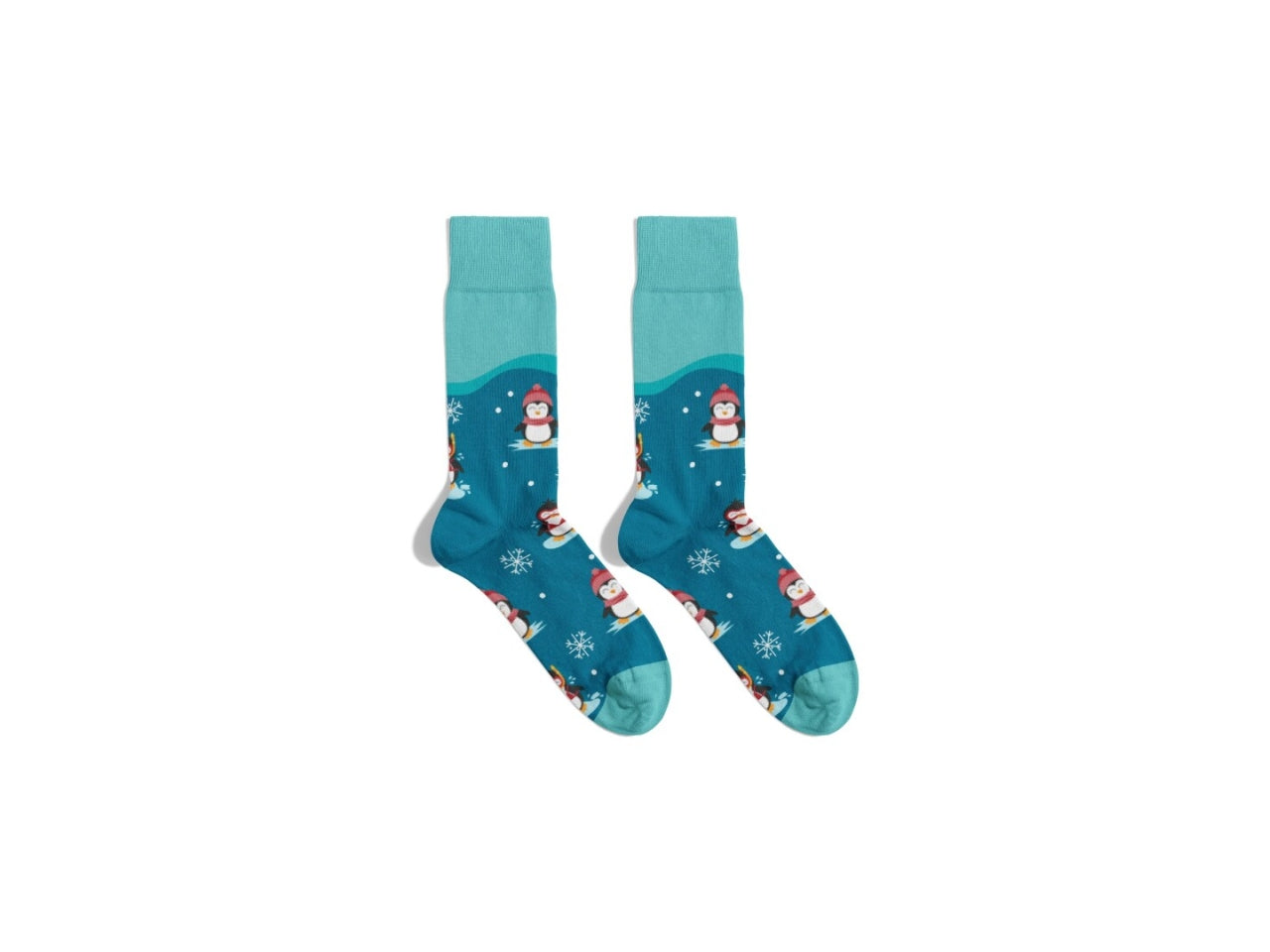 Calzini con decoro pinguino