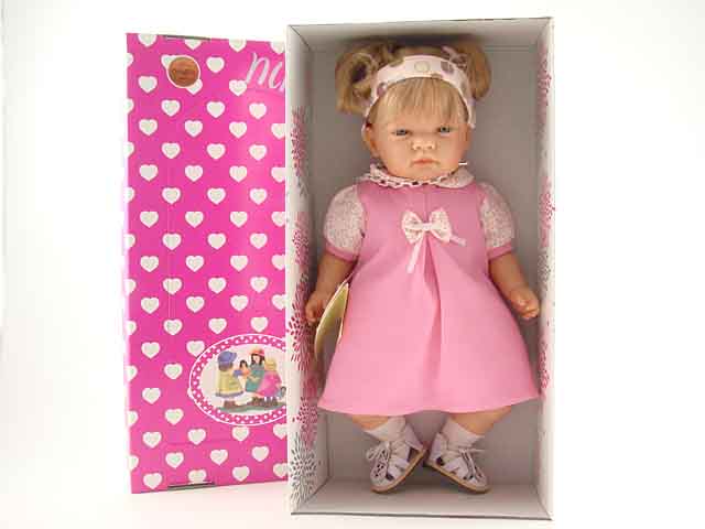 Bambola baby plumeti colore rosa