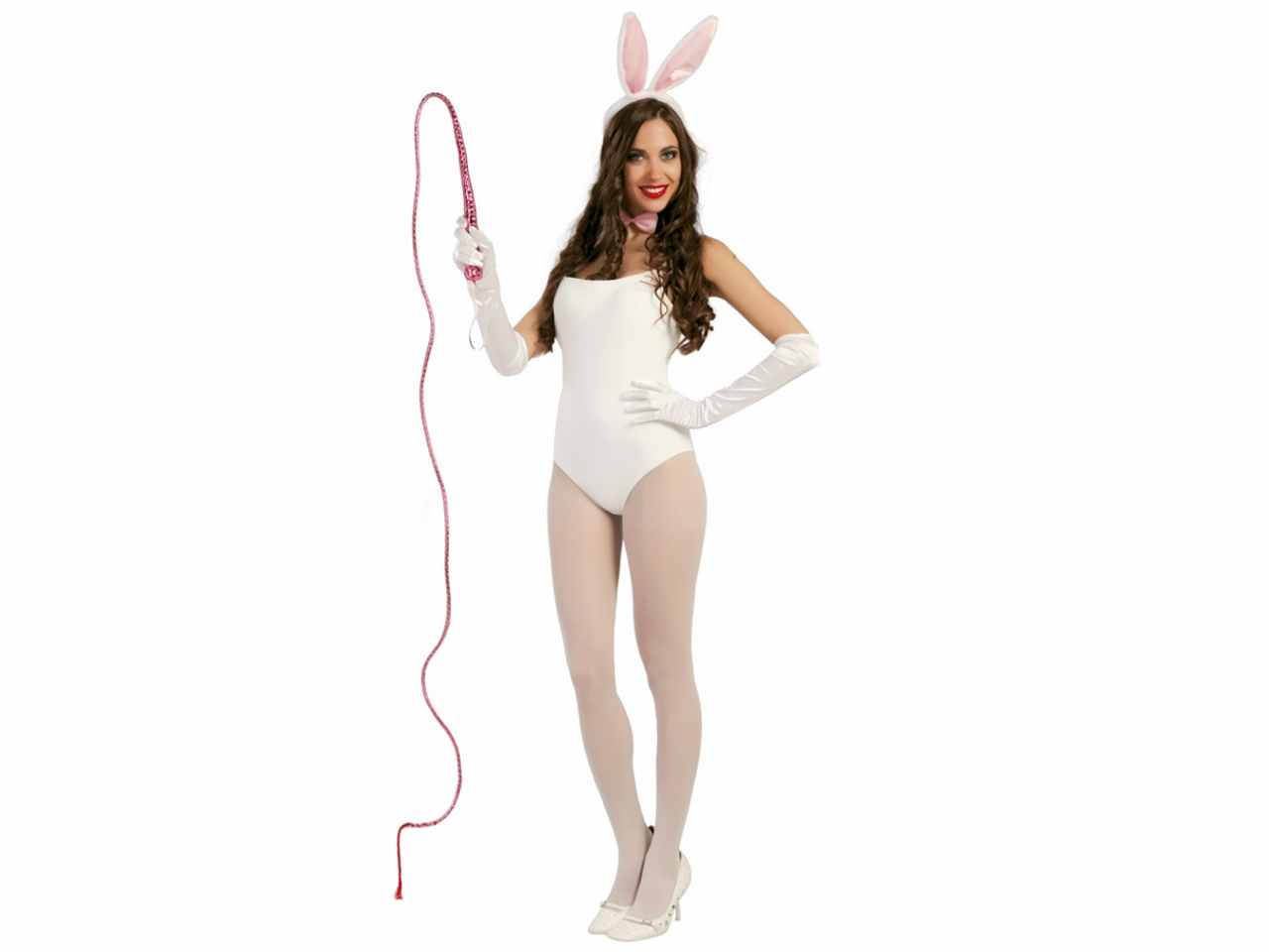 Frusta rosa in simil pelle frustino per giochi sexy