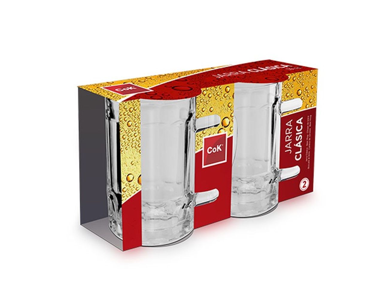 Brocca da birra classica 48cl in set da 2