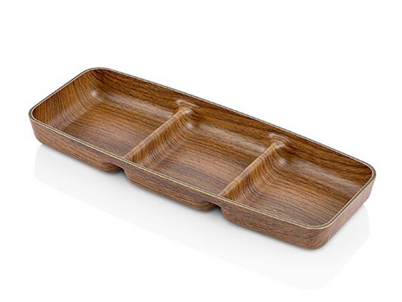 Antipastiera tripla 26x10cm