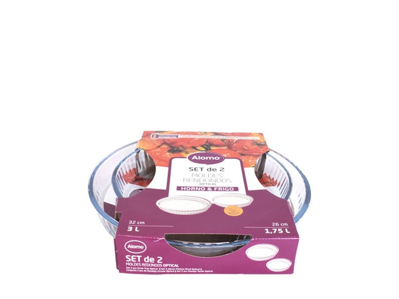 Alorno set da 2 stampo optical 1,75 e 3l