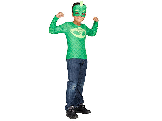 Costume pj masks gekko tg.5-6 anni 231304