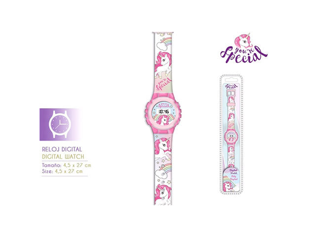 Unicorno orologio digitale kl10096