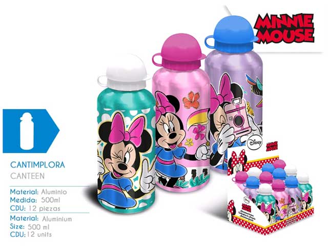 Minnie borraccia all.500ml mn mn50002