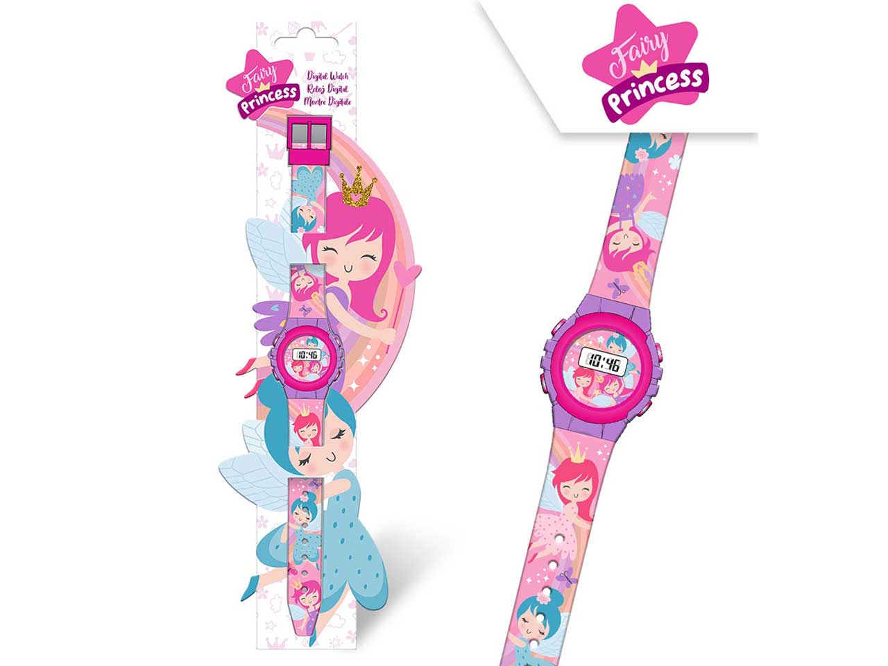 Orologio digitale fairy princess