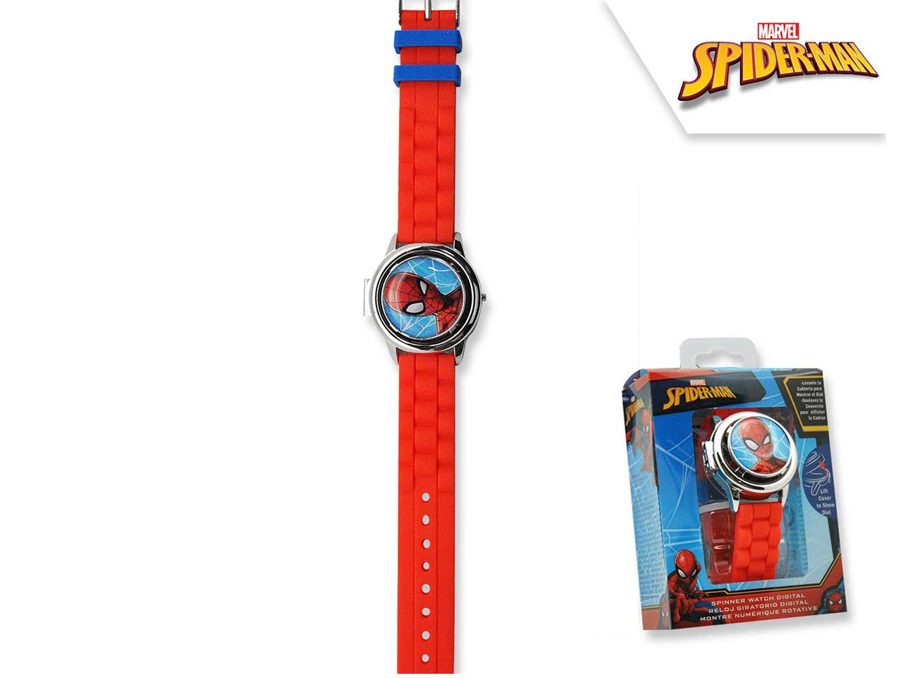 Orologio digitale con cinturino in silicone
