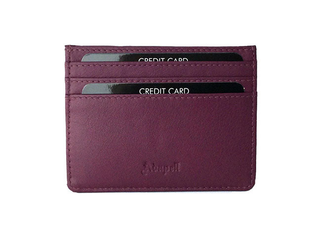 Portacarte adapell con tasche assortite lilla