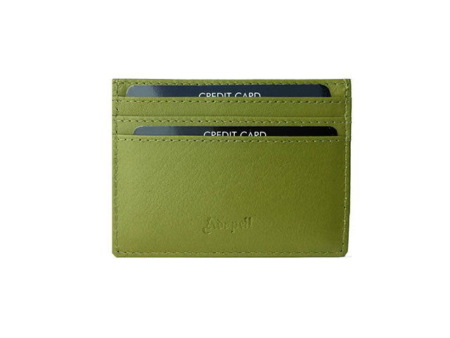 Portacarte adapell con tasche assortite verde chiaro