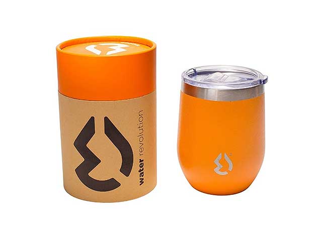 Coffee mug 310ml arancio cr0223