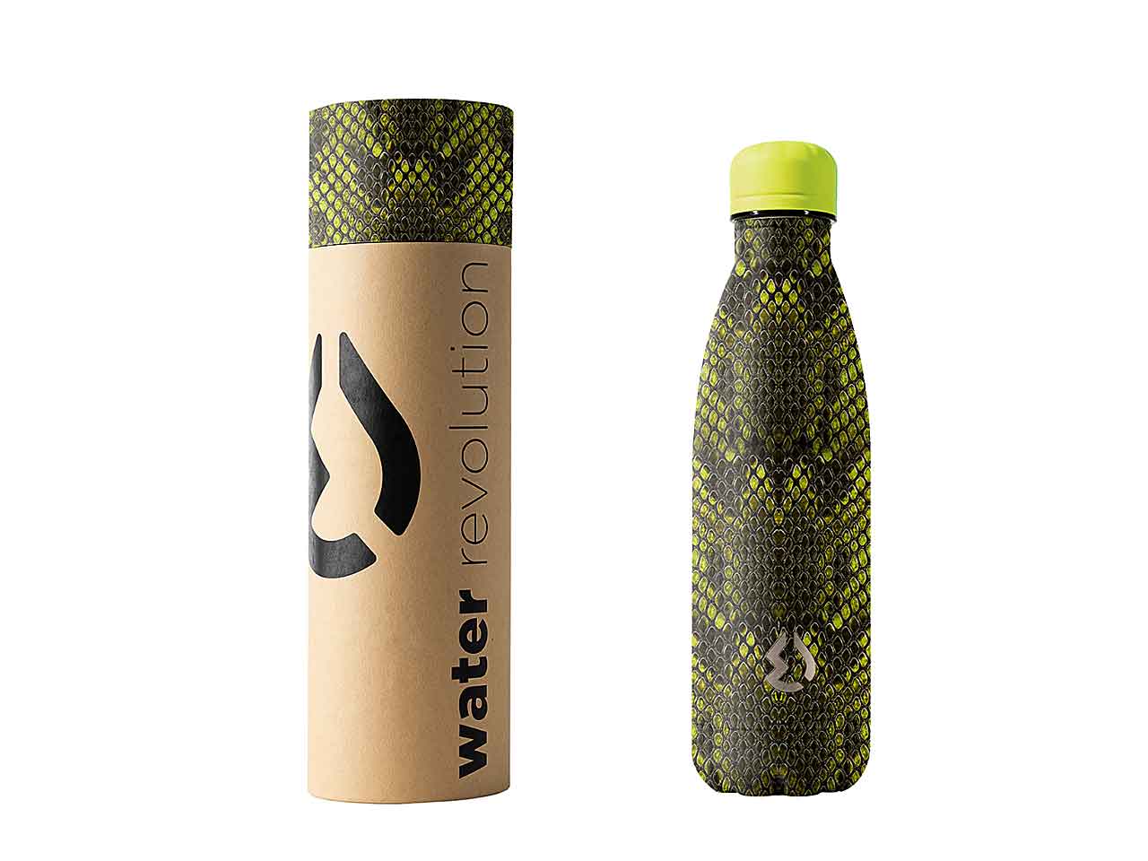 Borraccia termica 500ml serpente verde cr0287