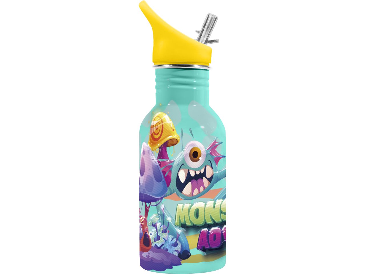 borraccia acero in acciaio inossidabile 500ml monsterland