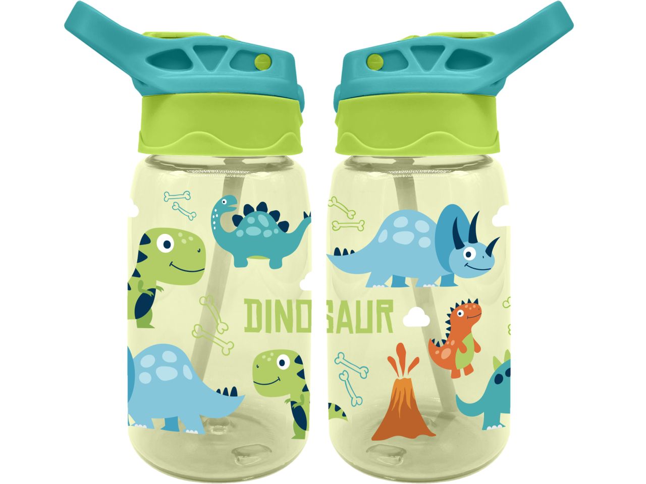 Borraccia new tritan 500 ml dinosaur