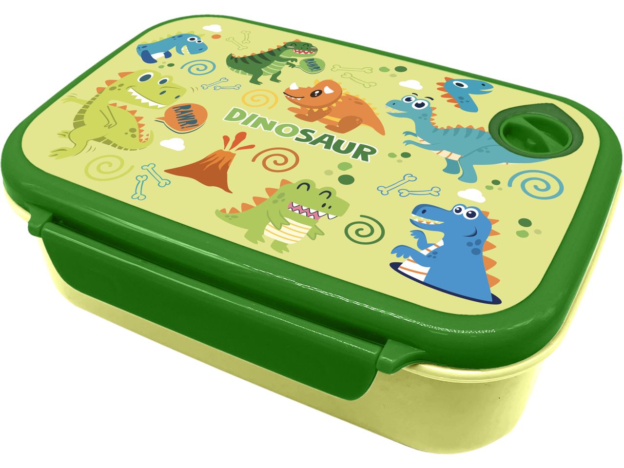 Lunch box in plastica 800ml dino raw