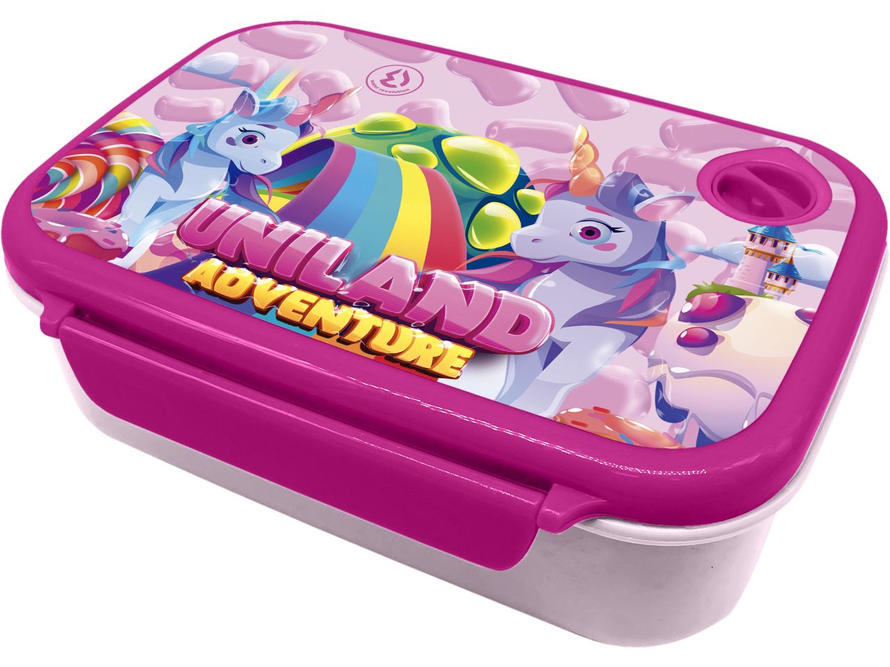 Lunch box in plastica 800ml uniland