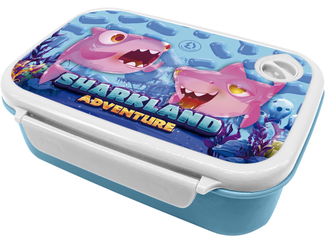 Lunch box in plastica 800ml sharkland