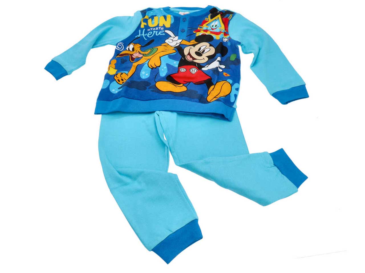 Pigiama di mickey interlock