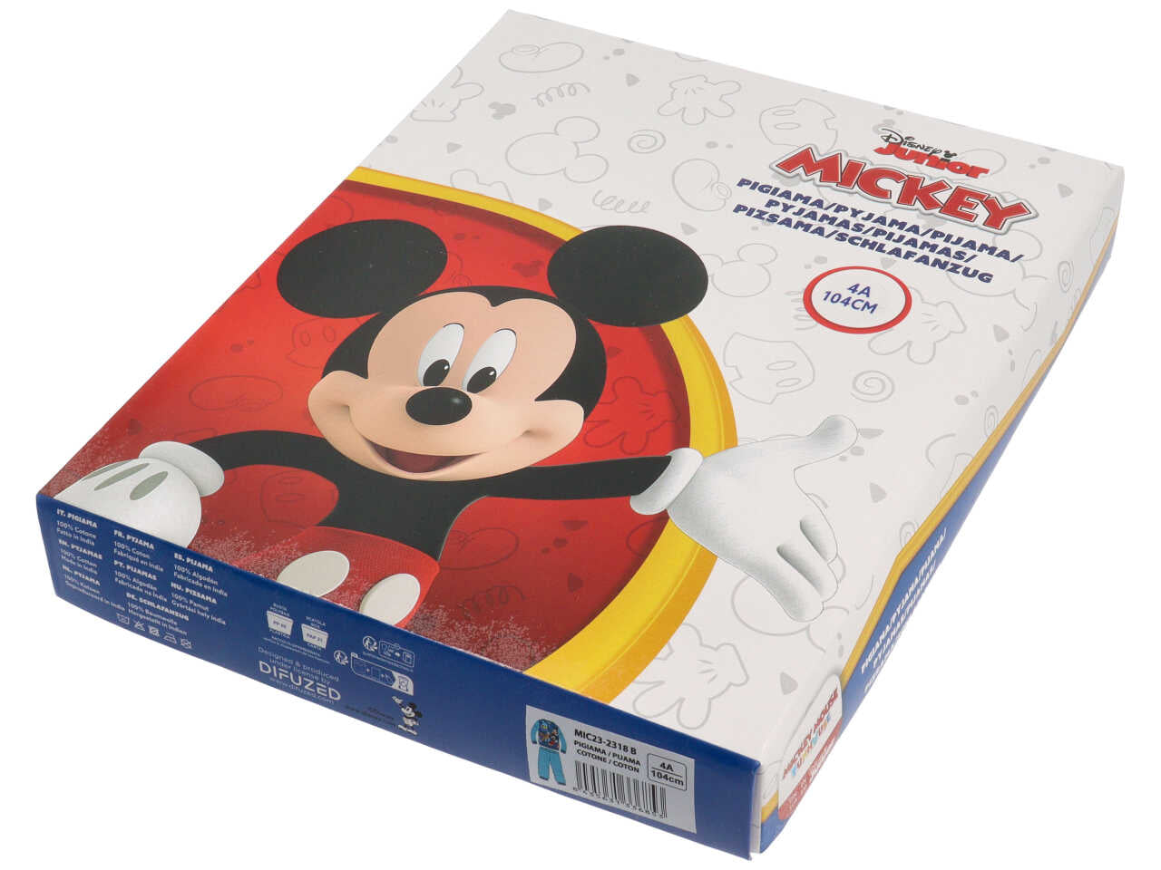 Pigiama di mickey interlock