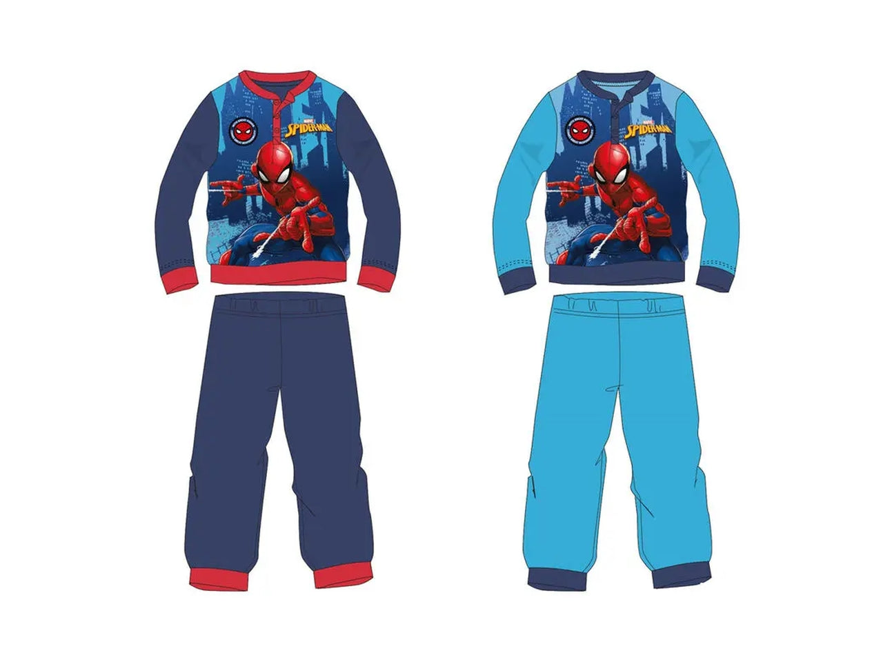 Pigiama di spiderman interlock