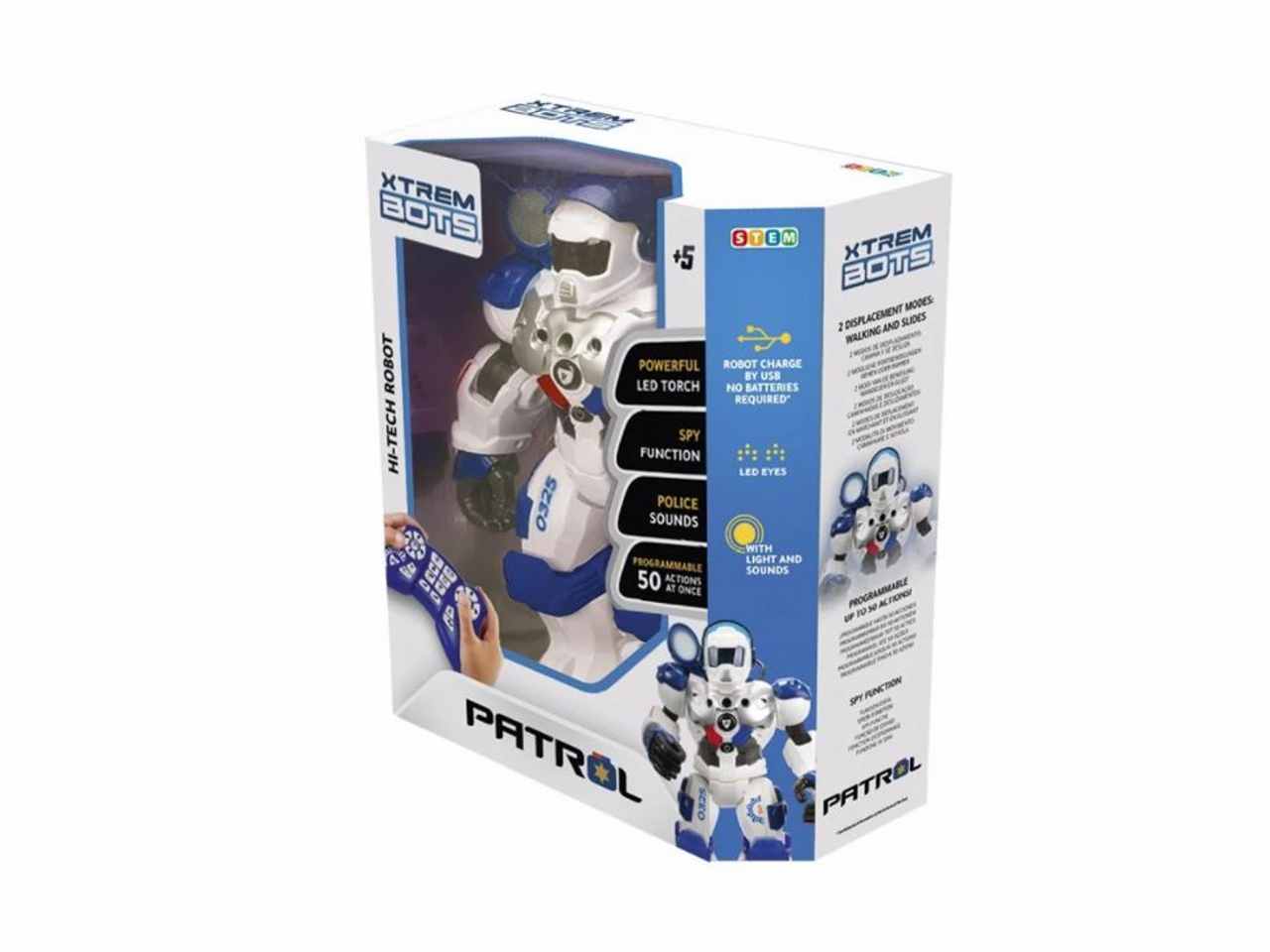 Robot blu rocket patrol bot xtm380972