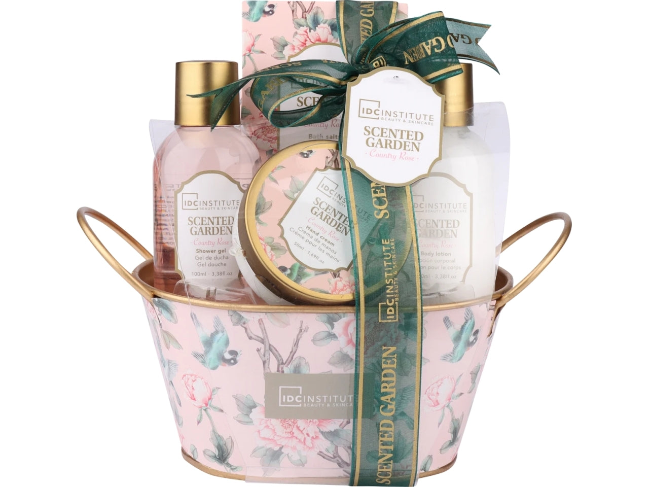 Idc scented set gold shower gel + body lotion + sali + crema mani
