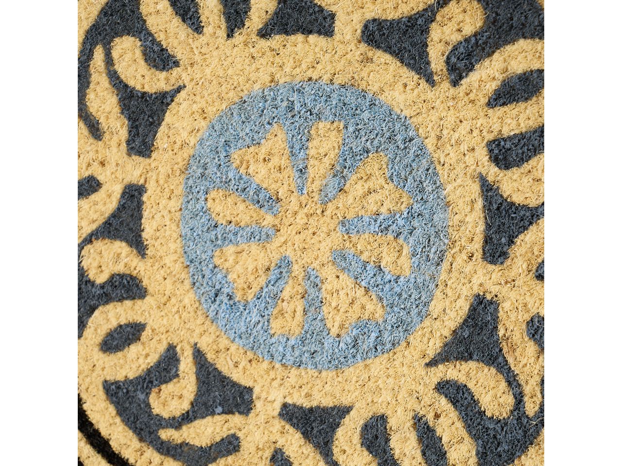 Zerbino sambuco in fibra di cocco misura 60x40x1,50cm