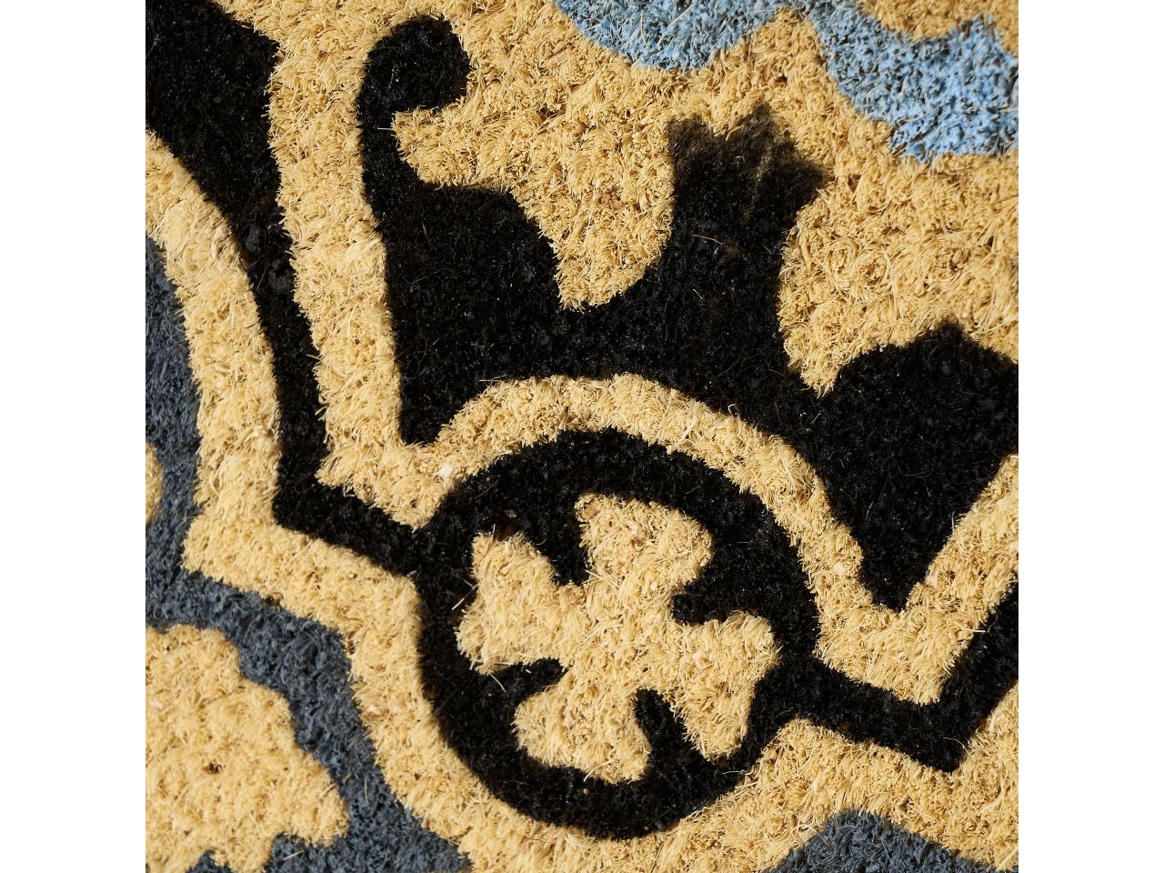 Zerbino sambuco in fibra di cocco misura 60x40x1,50cm